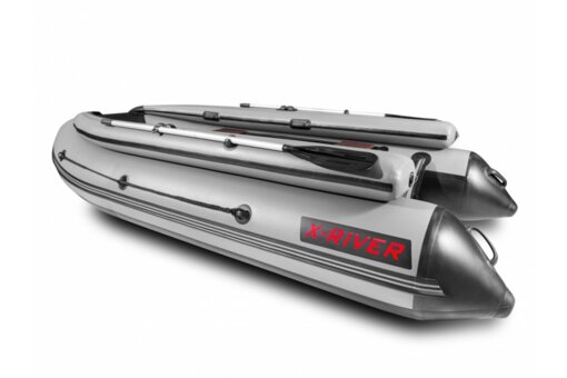 Agent 390 фальшборт (серый/чёрный, черная фурн.)